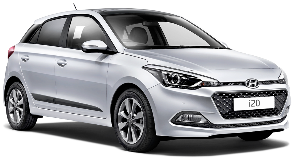 Hyundai i20 rental car Cape Town - Comfort vehicle for hire at CapeDrive